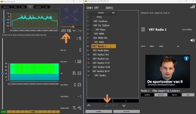 Updated Qt-DAB-6.X