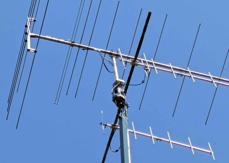 Körner 15.11 and FUBA DAB antennas with new preamp.