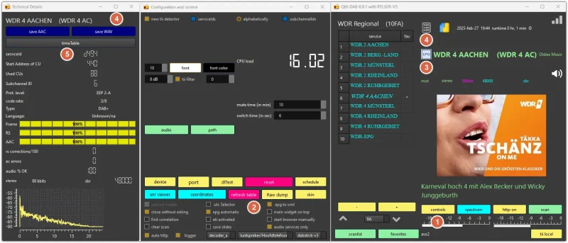 Qt-DAB-6.9.1 with epg