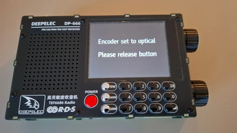 Encoder error