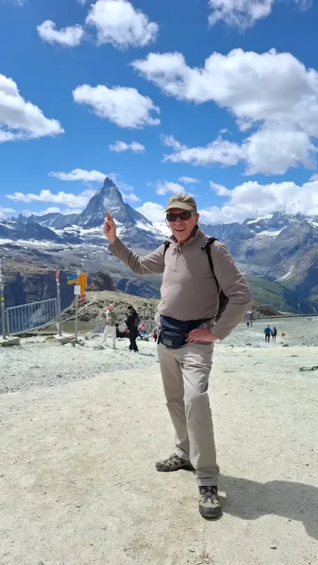 Giving the Matterhorn the finger