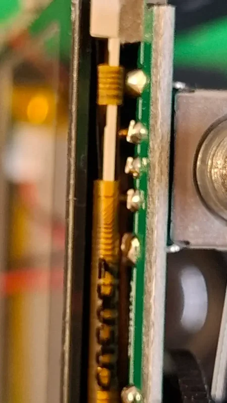 Where to insert a little slab of plastic