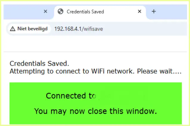 TEF connected TEF connected