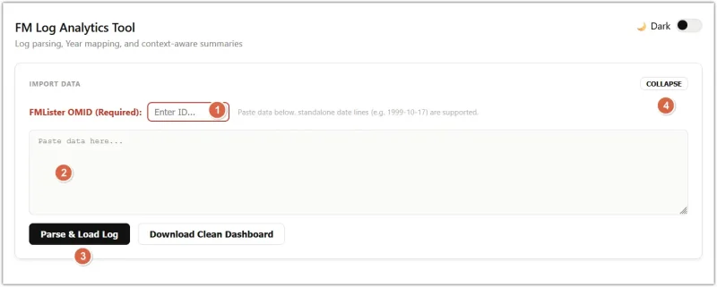 FM LOG ANALYTICS TOOL FM LOG ANALYTICS TOOL