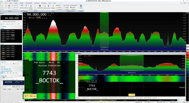 Vostok FM, Moskva Vostok FM, Moskva